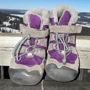 Keen Little Kids Knotch Chukka Boots Toddler Sz 1 Unisex Boy Girl 1026738 Purple